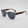 Madam Creamsicle sunglasses with Blue lenses
