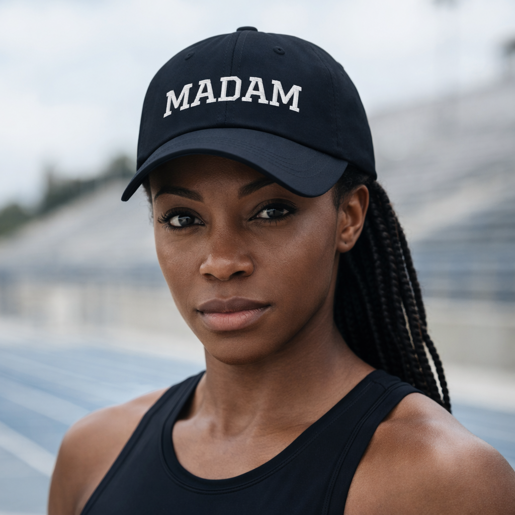 Madam Varsity Dad hat